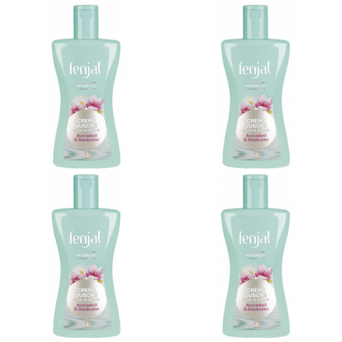 4 x fenjal dusche intensiv 200ml Flasche