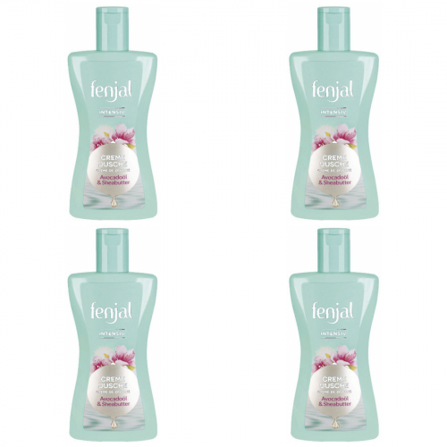 4 x fenjal dusche intensiv 200ml Flasche