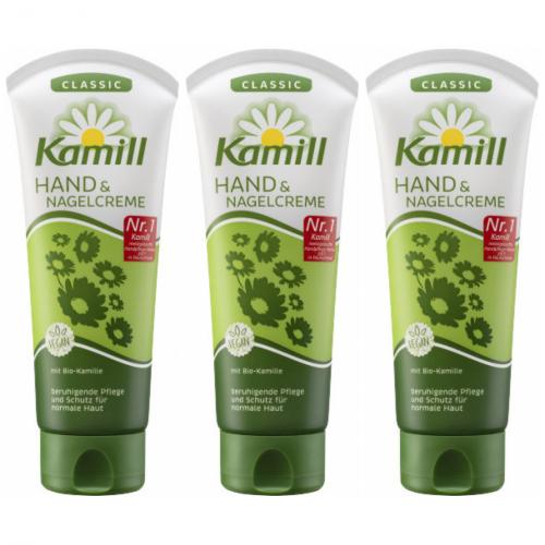 3 x Kamill Handcreme Nagelcreme Classic Tube 100ml