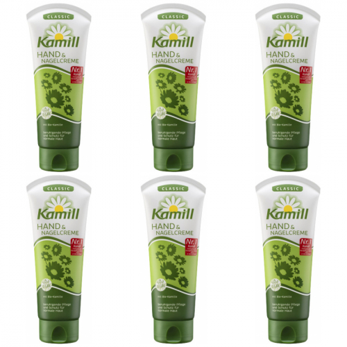 6 x Kamill Handcreme Nagelcreme Classic Tube 100ml