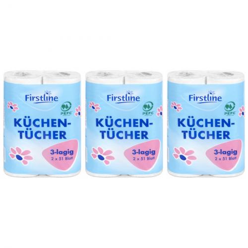 3 x Firstline kro 3-lagig 2er