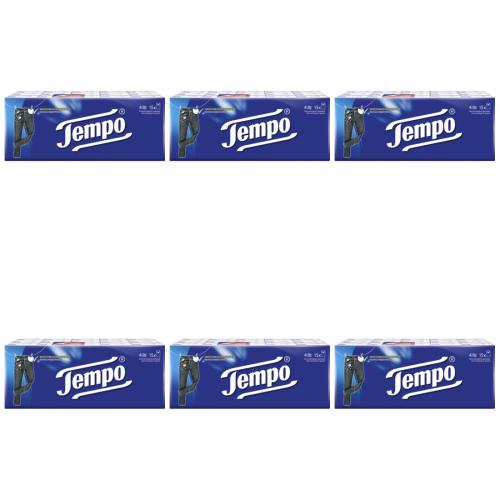 6 x tempo Taschentcher 15er