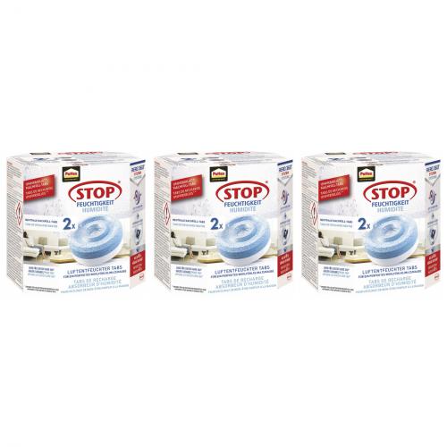 3 x Pattex Nachfllpack fr Aero 360 Luftentfeuchter Nachflltabs 0,9 kg