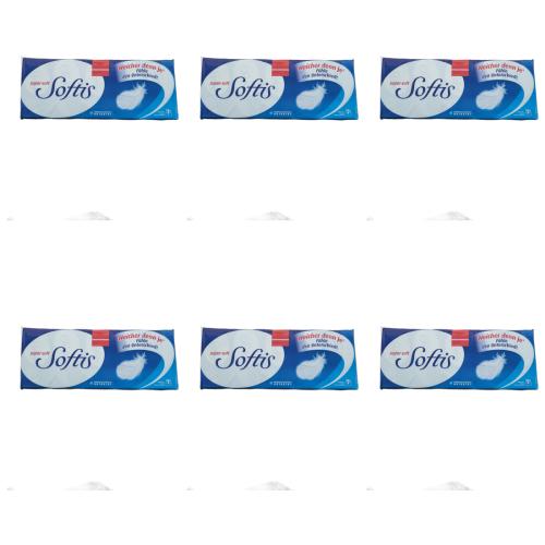 6 x Regina Softis Taschentcher Super Soft 15 Pckchen