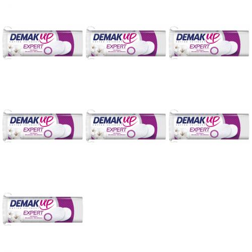 7 x Demak Up Wattepads Expert Abschminkpads 70 Stck