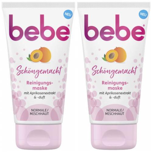 2 x Bebe Reinigungsmaske Schngemacht 75ml