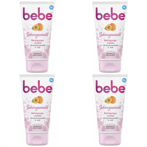 4 x Bebe Reinigungsmaske Schngemacht 75ml