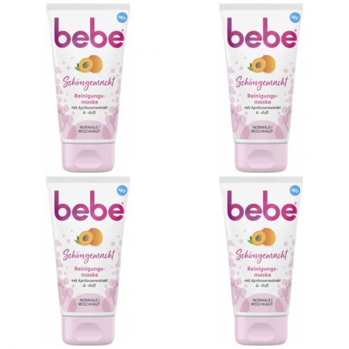 4 x Bebe Reinigungsmaske Schngemacht 75ml