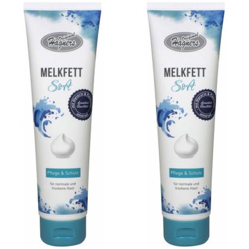 2 x Original Hagners Melkfett Soft Krperpflege Intensiv-Hautpflege 150ml