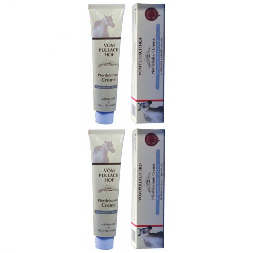 2 x Vom Pullach Hof Pferdebalsam Creme 100ml Tube mit Chilliextrakt