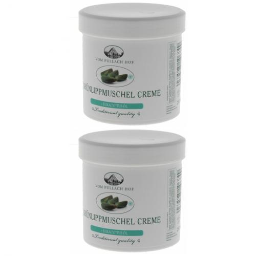 2 x Vom Pullach Hof Grnlippmuschelcreme Perna Canaliculus Creme 250ml