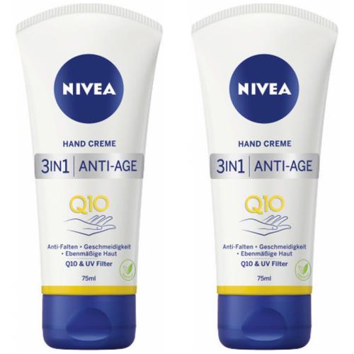 2 x Nivea Handcreme Q10 Anti-Age Handpflege 75ml