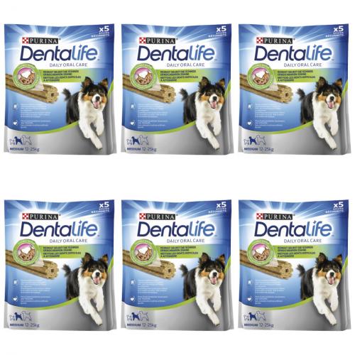 6 x dentalife mittel 115g