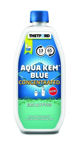 Thetford Aqua Kem Blue Konzentrat Eucalyptus Toilettenflüssigkeit Sanitärzusatz 780 ml