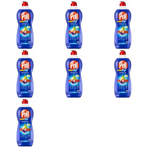 7 x Pril Original Handsplmittel Geschirrsplmittel Kraft-Gel 675ml