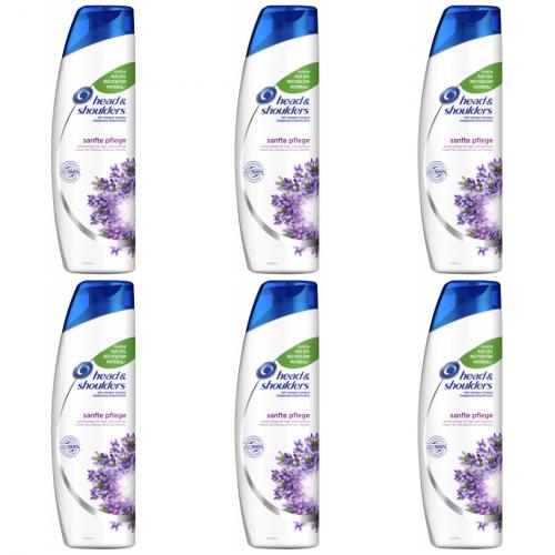 6 x Head & Shoulders pflege 300ml Flasche