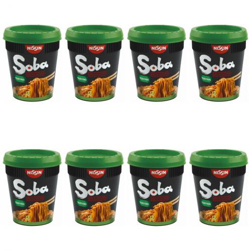 8 x Soba Cup Teriyaki 90g Becher
