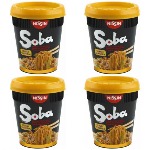 4 x Soba Cup Classic 90g Becher