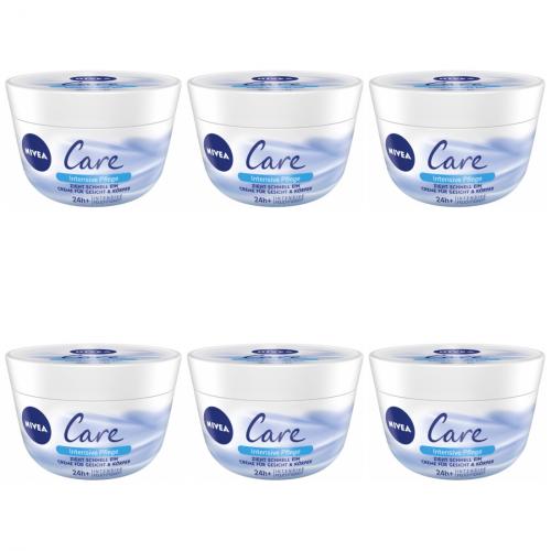 6 x Nivea Creme 200ml Dose