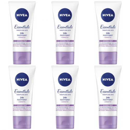 6 x Nivea Essentials Tagespflege 50ml