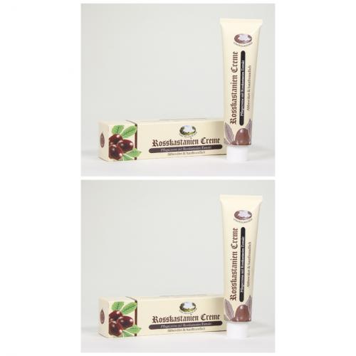 2 x Rosskastanien Creme 100ml - Tube Pullach Hof