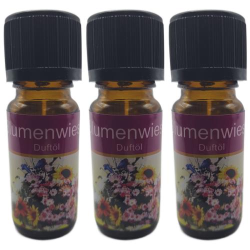 3 x Duftl 10ml Grosse Auswahl II  Duftlampe Duftstein Aromal Tolle Dfte  - Auswahl: Blumenwiese