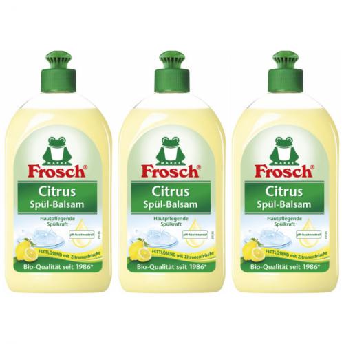 3 x Frosch Spl-Balsam Citrus 500ml Flasche