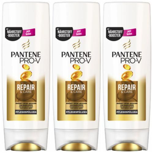 3 x Pantene Pro V Repair & Care Splung 200ml