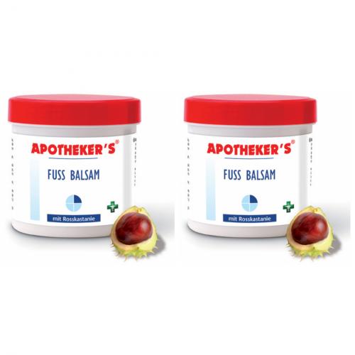 2 x Apothekers Creme 250ml - Auswahl: Fussbalsam