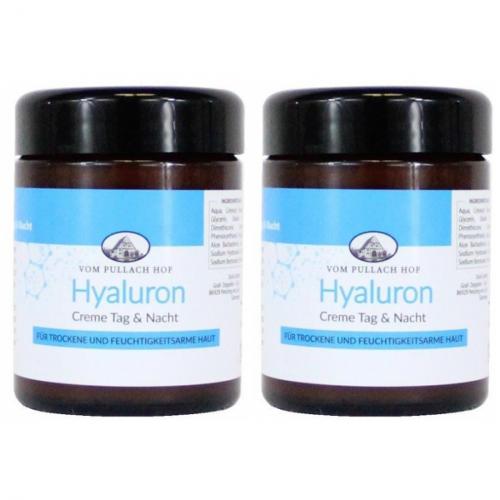 2 x Pullach Hof. Hyaluron Creme 100ml