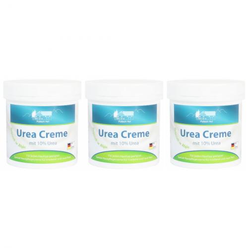 3 x Urea Creme 10 % -250ml - Allgäu