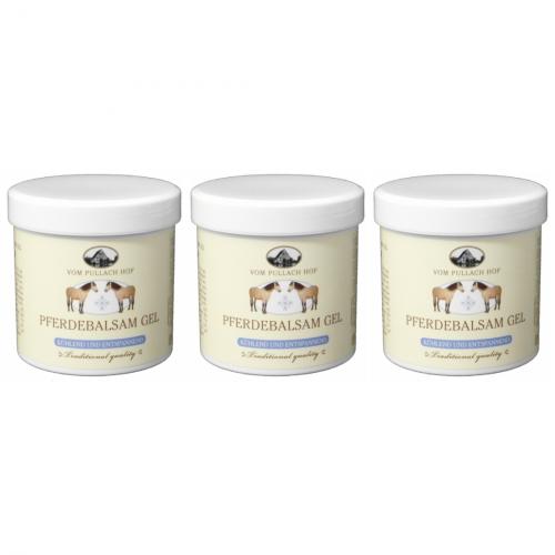 3 x Pferdebalsam Gel 250ml - Pullach Hof