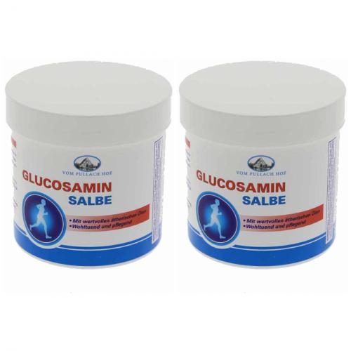 2 x Glucosamin Salbe 250ml - vom Pullach Hof