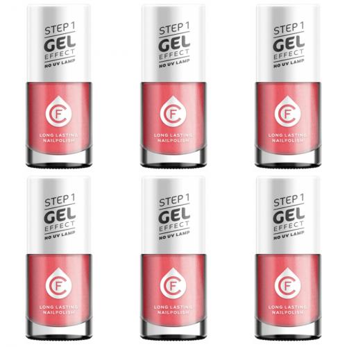 6 x CF Gel Effekt Nagellack 11ml - Farbe: 301