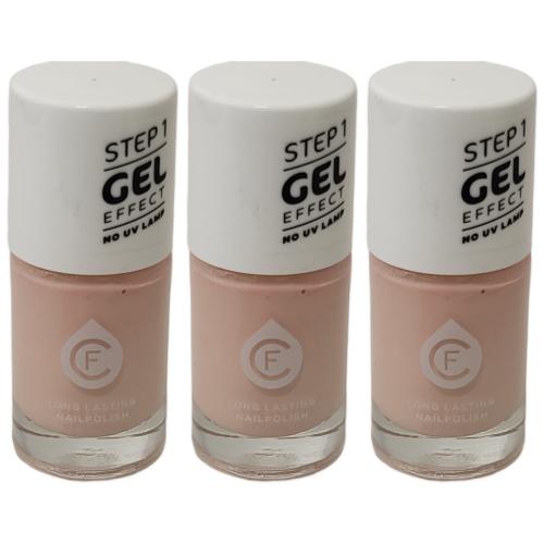 3 x CF Gel Effekt Nagellack 11ml - Farbe: 129
