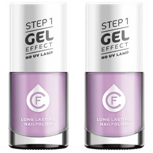 2 x CF Gel Effekt Nagellack 11ml - Farbe: 328 lilapink