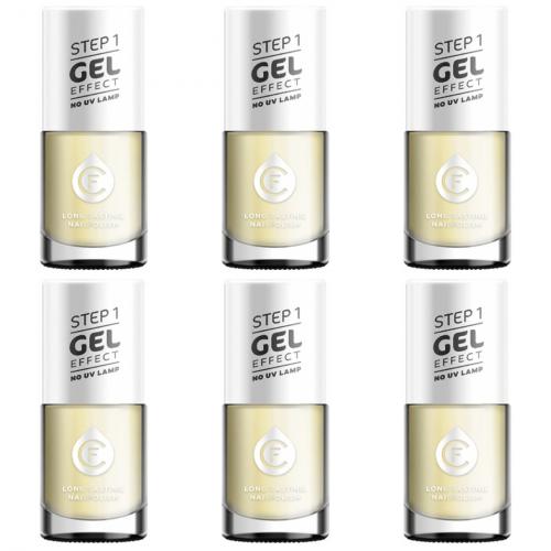 6 x CF Gel Effekt Nagellack 11ml - Farbe: 127