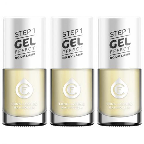 3 x CF Gel Effekt Nagellack 11ml - Farbe: 127