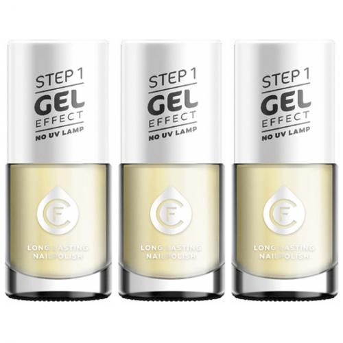 3 x CF Gel Effekt Nagellack 11ml - Farbe: 127