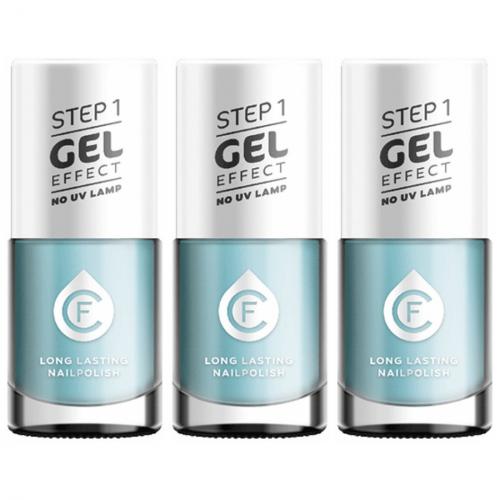 3 x CF Gel Effekt Nagellack 11ml - Farbe: 407