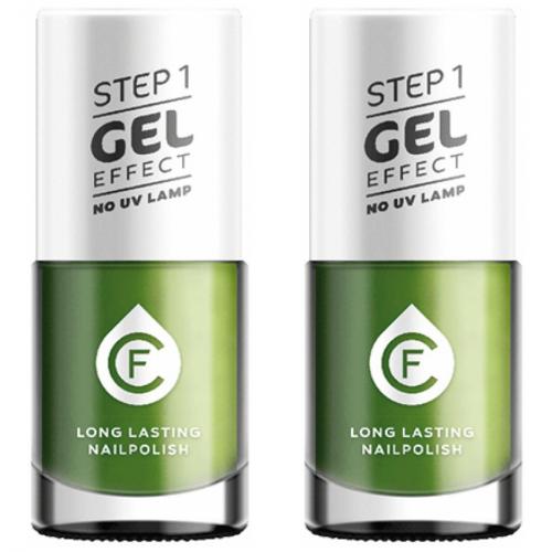 2 x CF Gel Effekt Nagellack 11ml - Farbe: 501 grn