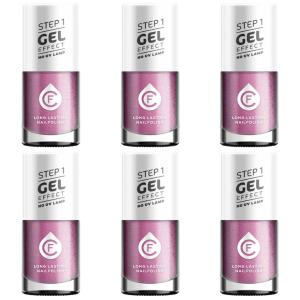 6 x CF Gel Effekt Nagellack 11ml - Farbe: 315
