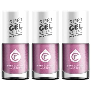 3 x CF Gel Effekt Nagellack 11ml - Farbe: 315