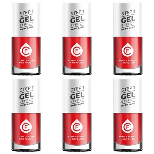 6 x CF Gel Effekt Nagellack 11ml - Farbe: 226