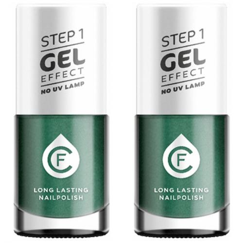 2 x CF Gel Effekt Nagellack 11ml - Farbe: 516 grn
