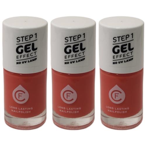 3 x CF Gel Effekt Nagellack 11ml - Farbe: 237