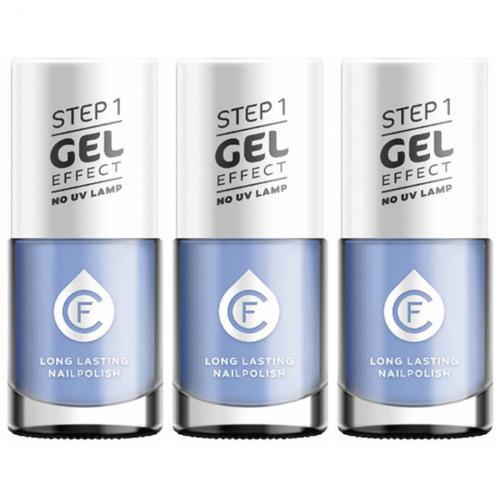 3 x CF Gel Effekt Nagellack 11ml - Farbe: 412