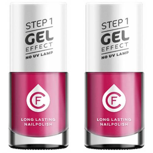 2 x CF Gel Effekt Nagellack 11ml - Farbe: 325 rot
