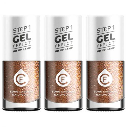 3 x CF Gel Effekt Nagellack 11ml - Farbe: 110