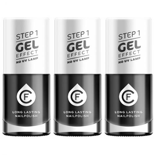 3 x CF Gel Effekt Nagellack 11ml - Farbe: 609